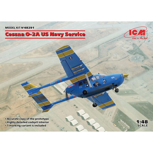 1/35 ΙCM Cessna O-2A US Navy Service 48291